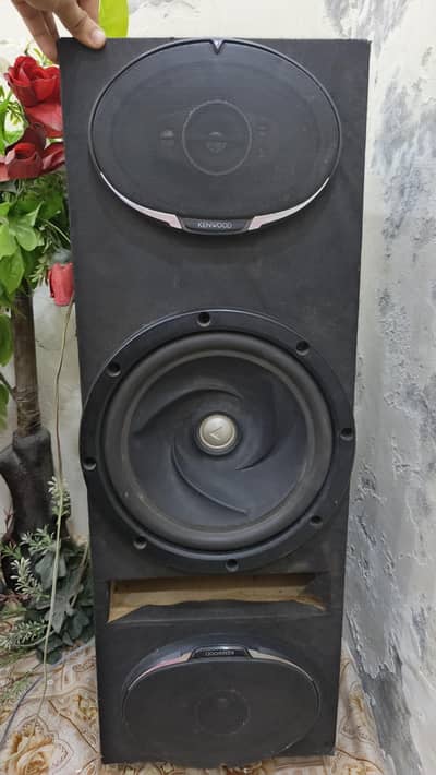 car ful sound having woofer system