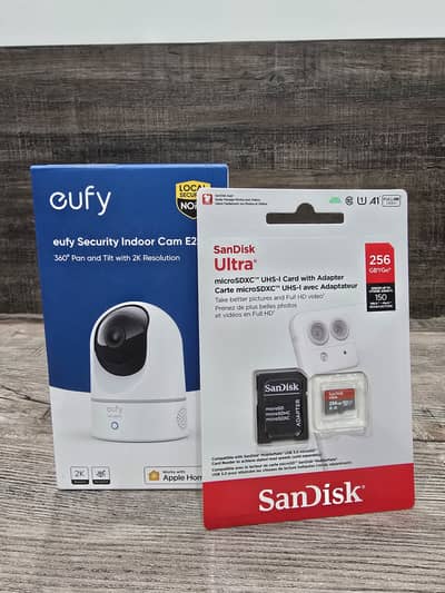 Eufy Security E220 Indoor Cam WIth SD Card