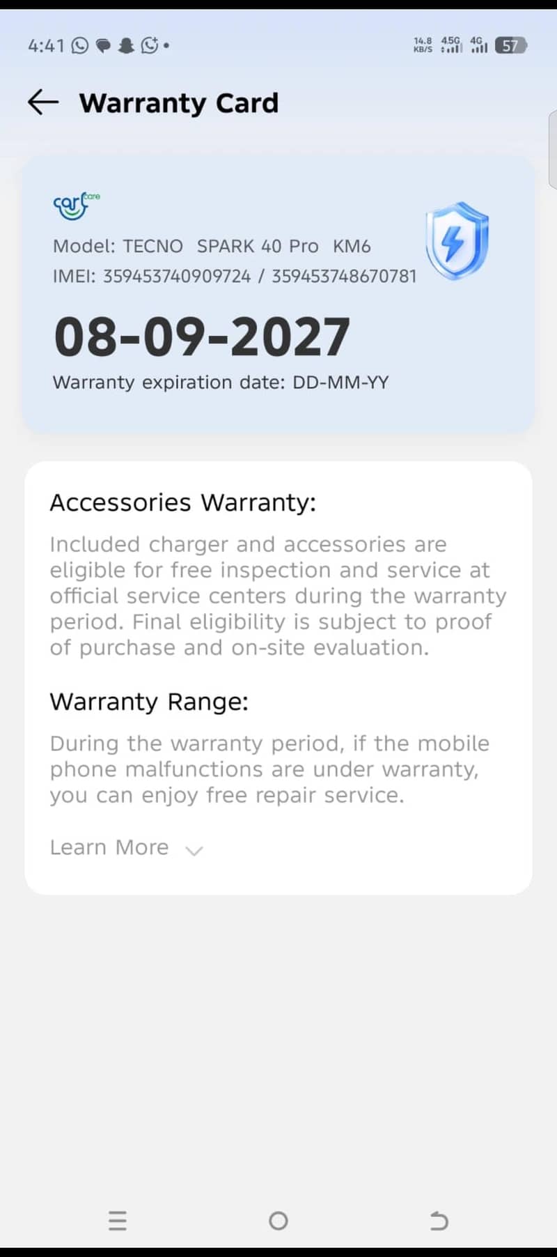 TECNO SPARK 40 PRO 2