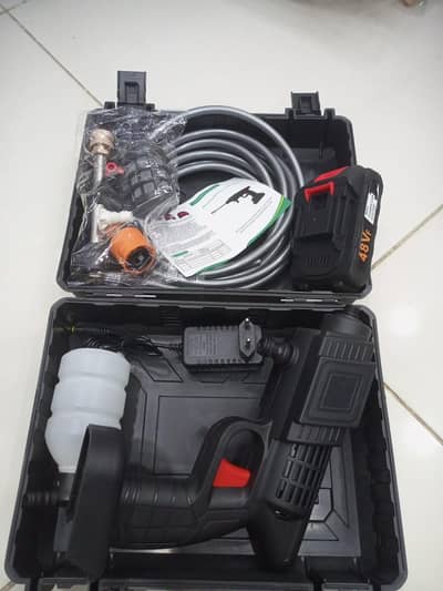 Portable Cordless High-Pressure Car Washer (Single Battery)