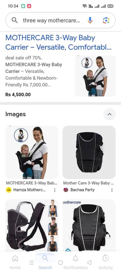 baby hanging belt