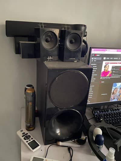Samsung home theater Subwoofer with soundbars