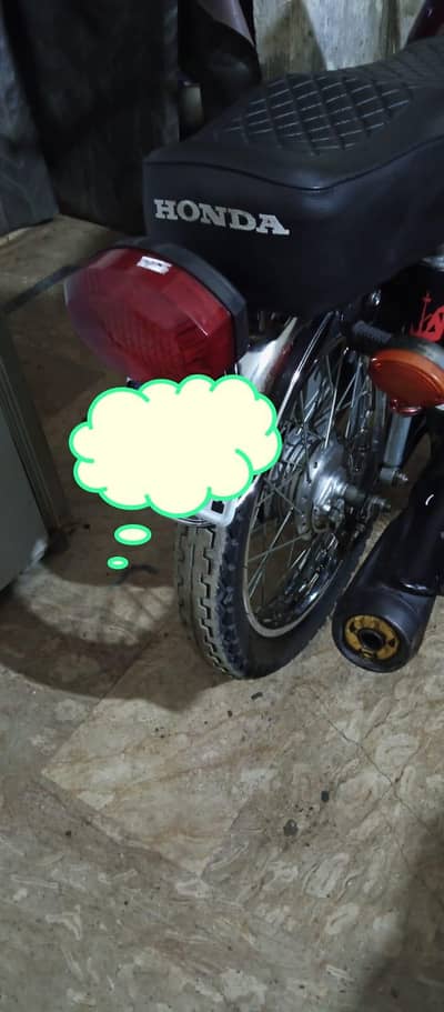 "Honda CG 125, 2022 model, for sale"