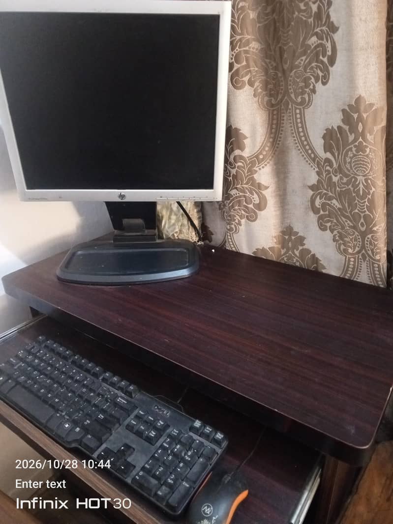 computer with table . ,good condition 2