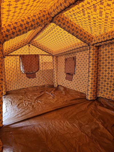 inflatable tent