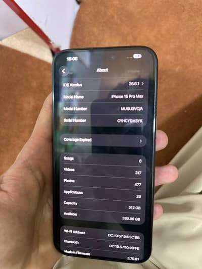 Apple iPhone 15 Pro Max