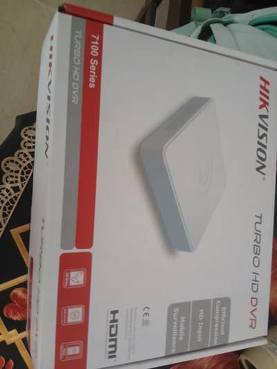 Hikvision 7100 Series Turbo HD DVR - 100% Working Condition with Box