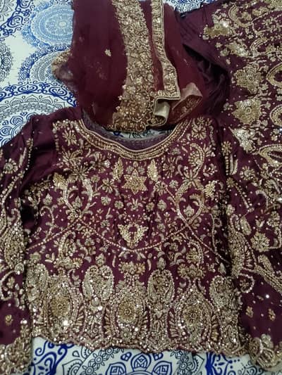 Bridal lehnga- Worn one time in excellent condition