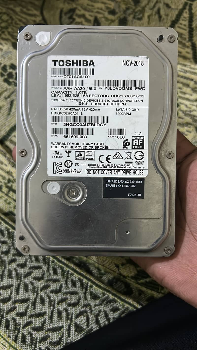 1tb hard 0