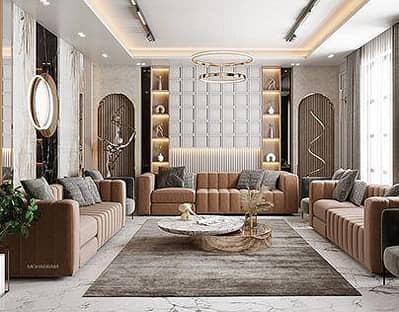 molding wall. home decore. office design. flat design. parlor design. .