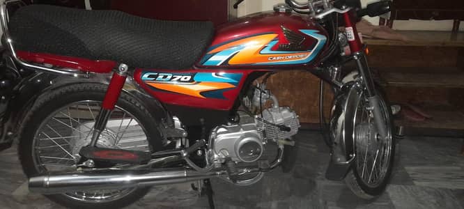 Honda CD 70 brand new like zero meter