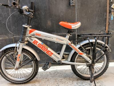 Kids Sporty BMX Bicycle with Carrier Rack