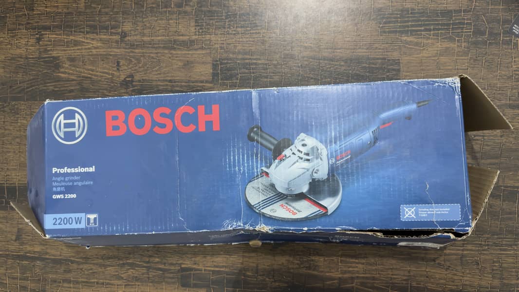 Bosch 9 inch grinder 2