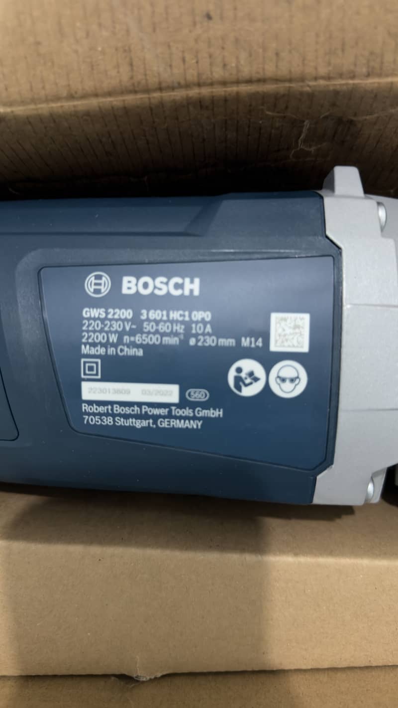 Bosch 9 inch grinder 5