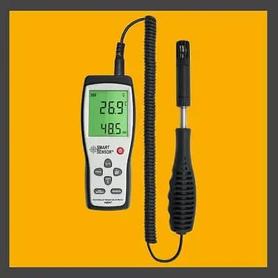 Smart Sensor Humidity & Temperature Meter with K-Type Thermocouple