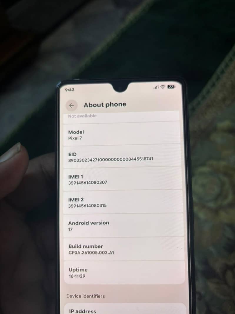 Google Pixel 7 10
