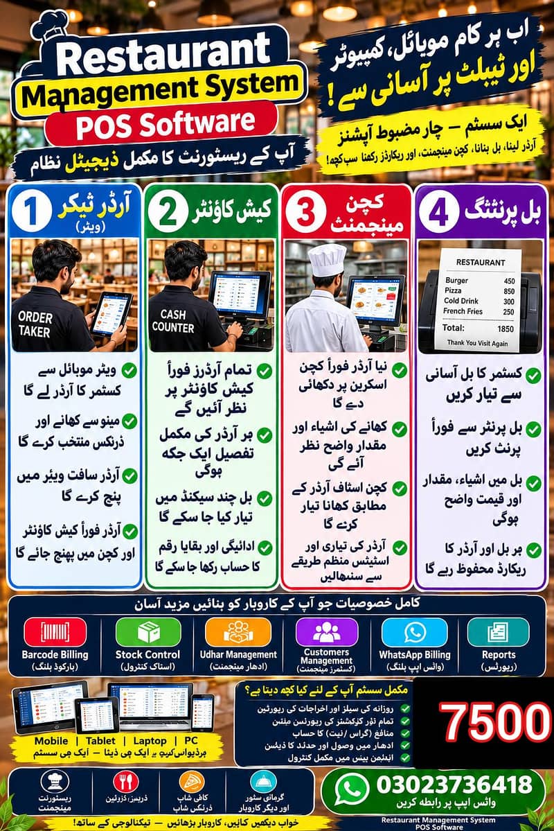 Restaurant POS Management System 0