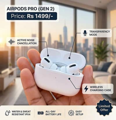 AirPods Pro 2nd Gen (Type-C) – Brand New / Condition 10/10