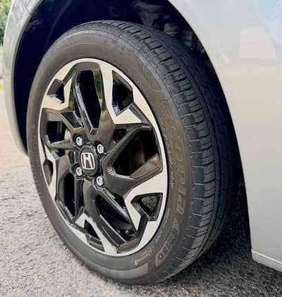 Title: Original 2022 Honda N-WGN Custom Diamond-Cut Alloy Rims (4x100)