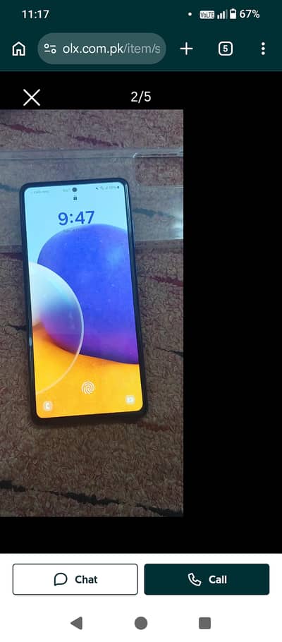 Samsung Mobile A72