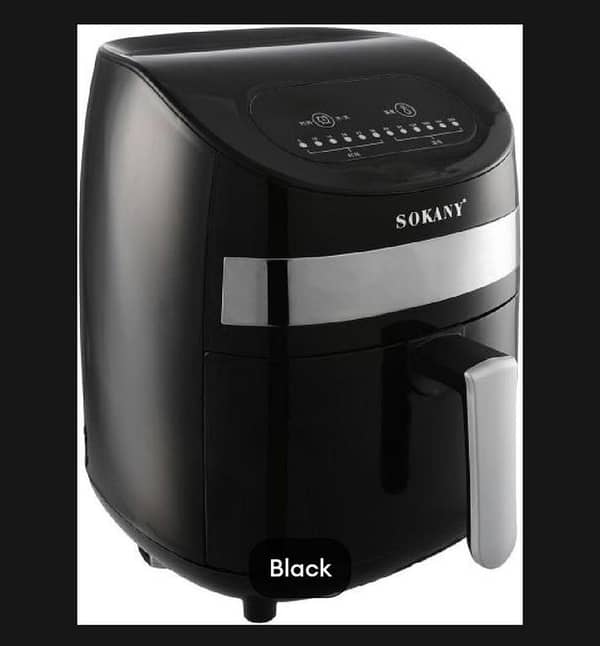 T   Healthy Digital Air Fryer 3 Liters - Black