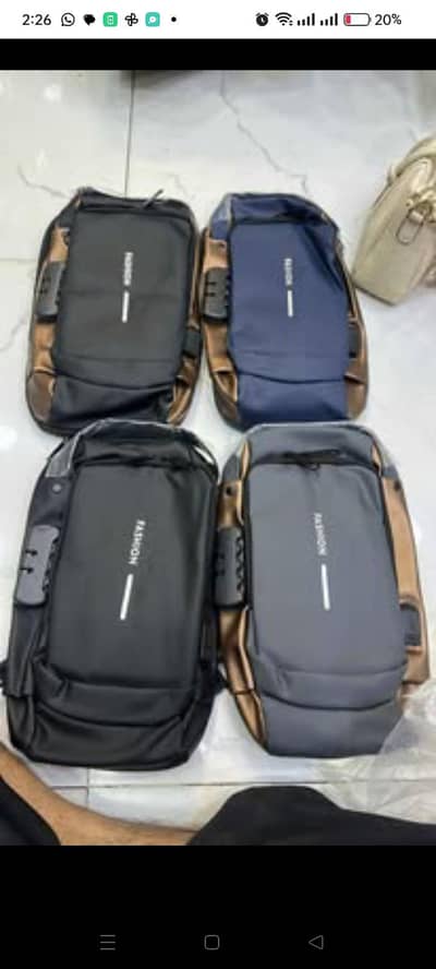 Crossbody bag important