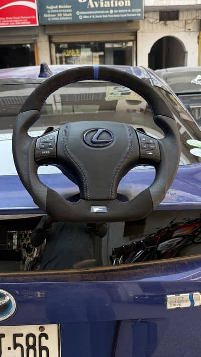 Lexus IS250, IS350, or ISF Multimedia Steering wheel Sports spider