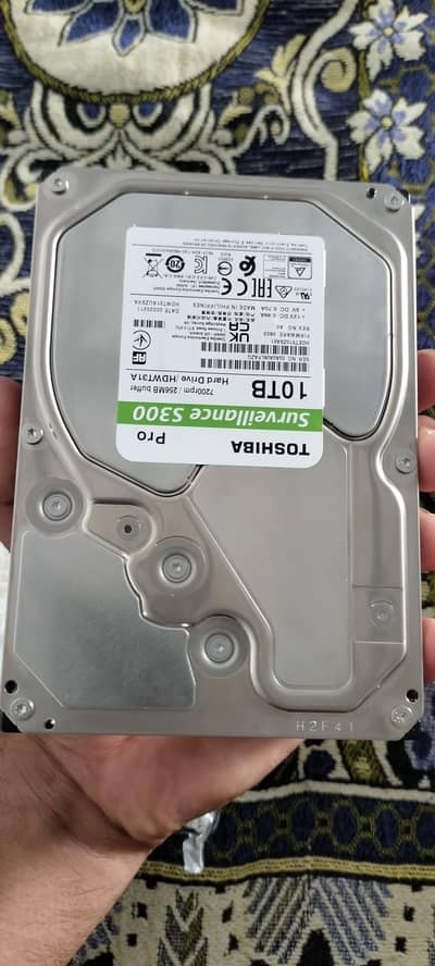 Tohsiba surveillance 10TB Hard drive