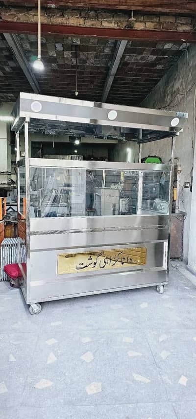 6 burner Stainless steel counter / Food stall / Biryani pulao counter