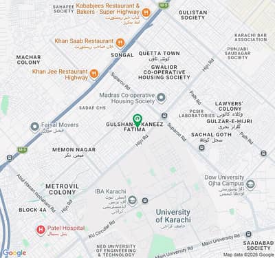 120 sq yards beutyfull portion for rent in kaneez Fatima society