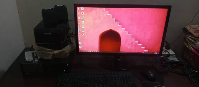 Dell Core i5 4th gen desktop PC,24 Inch Samsung Touch setting LED and