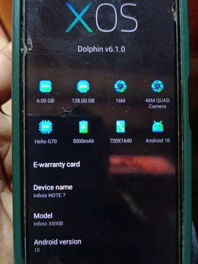Infinix Note 7