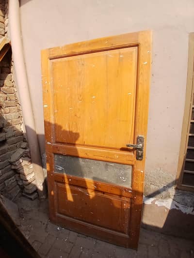 Old Wooden Doors and Chowkhat / Purane Lakdi ke Darwaze aur Chowkhat