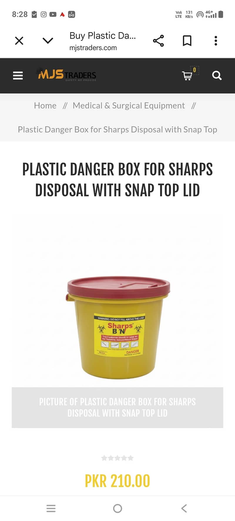 sharp container/Sharp bin 2