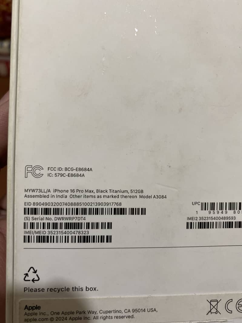 Apple iPhone 16 Pro Max JV 6