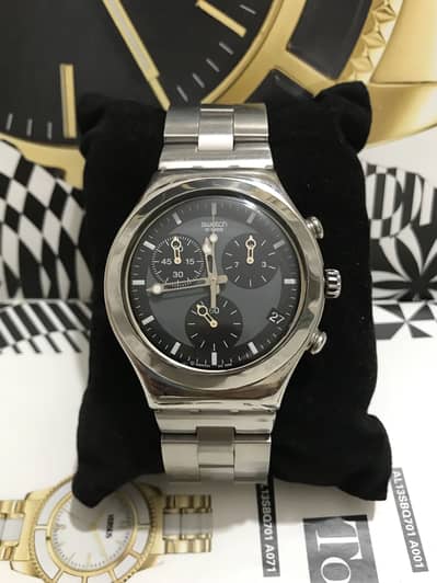 SWATCH-SWISS MADE-ORIGINAL-CHRONOGRAPH-GOOD CONDITION WATCH
