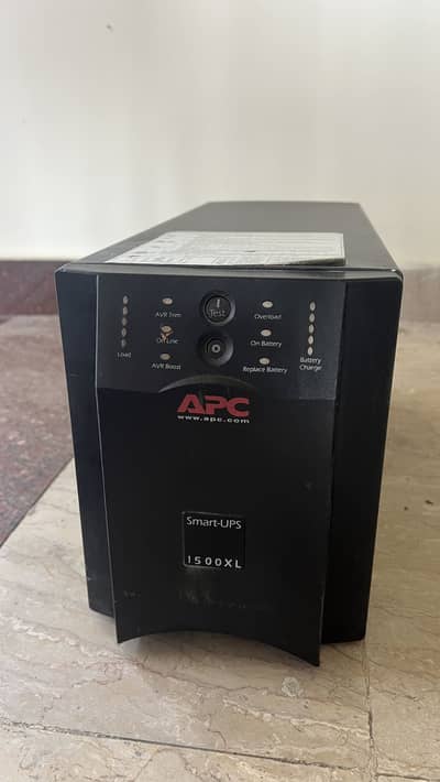APC Smart UPS 1500XL, 1500VA / 980W capacity class