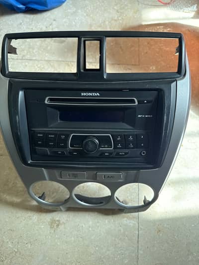 Original Honda City 2017 model car’s CD/MP3 system