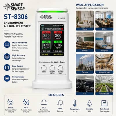 Smart Sensor Air Quality Meter | Air Quality Meter