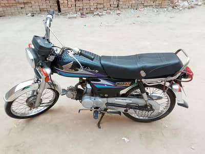 Honda CD 70 2008 model ha all original documents hain