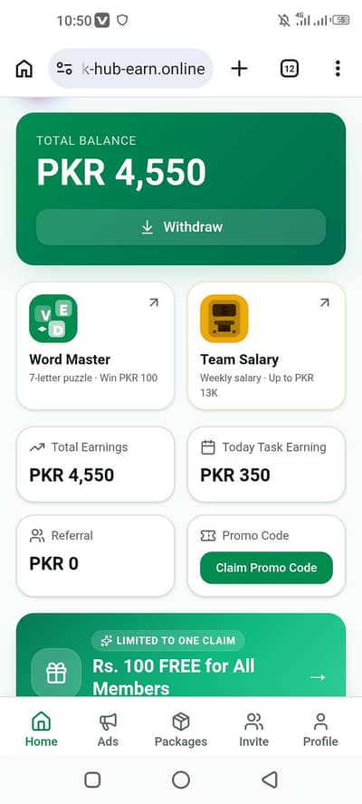 Task hub platform real website