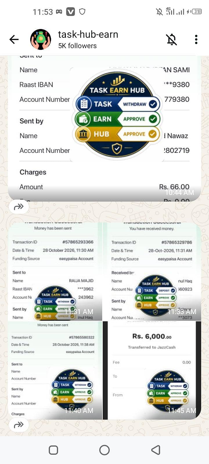 Task hub platform real website 1