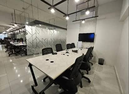 Best Deal : 1000 Sqft Modern Semi-Furnished Office In Prime Location Of Shahrah e Faisal At Low Rent.