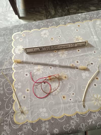 refrigerator defrost heater, and defrost bimetal thermostat.