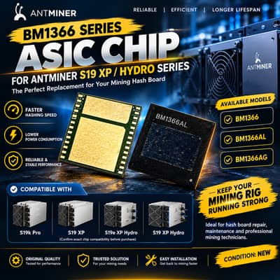 High-Performance BM1366 ASIC Chip | Antminer S19 XP & Hydro Series