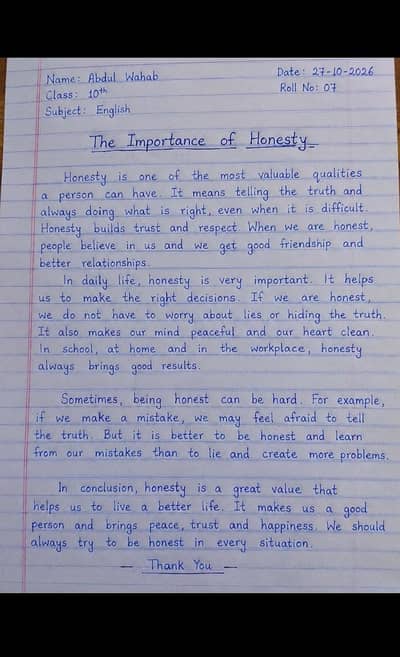 Assignment writing
