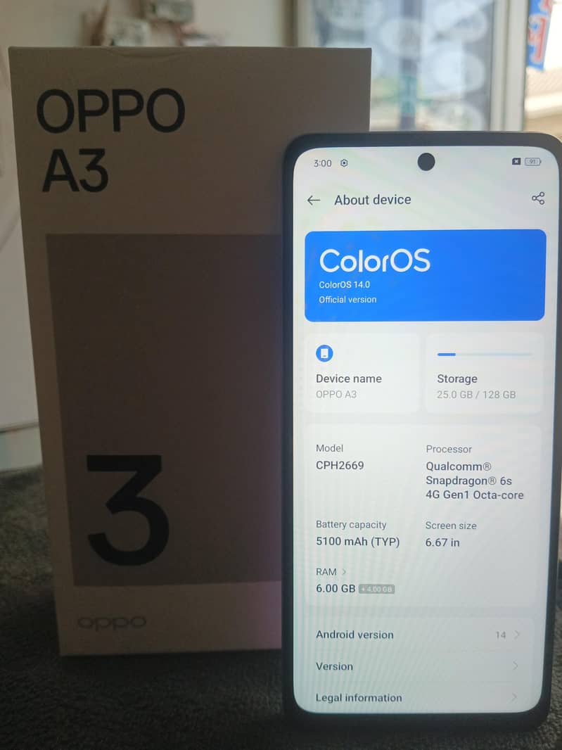 OPPO A3 3