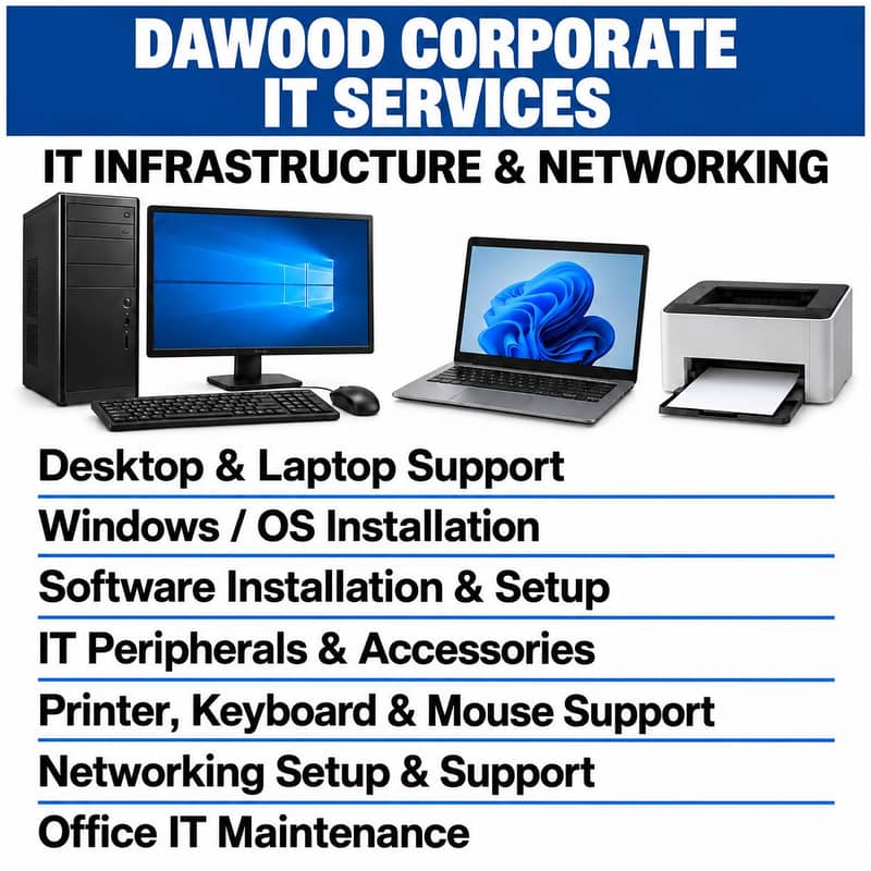 Dawood IT Services | Computers & Networking 0