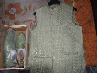 Waistcoat And Shoe For Sale