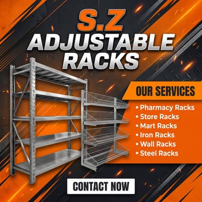 Mart Racks, Warehouse Racks, Cash Counters, Display Racks